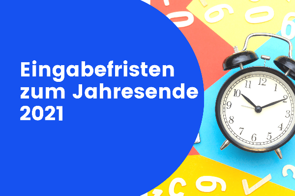 Eingabefristen der Handelsregisterämter zum Jahresende 2021